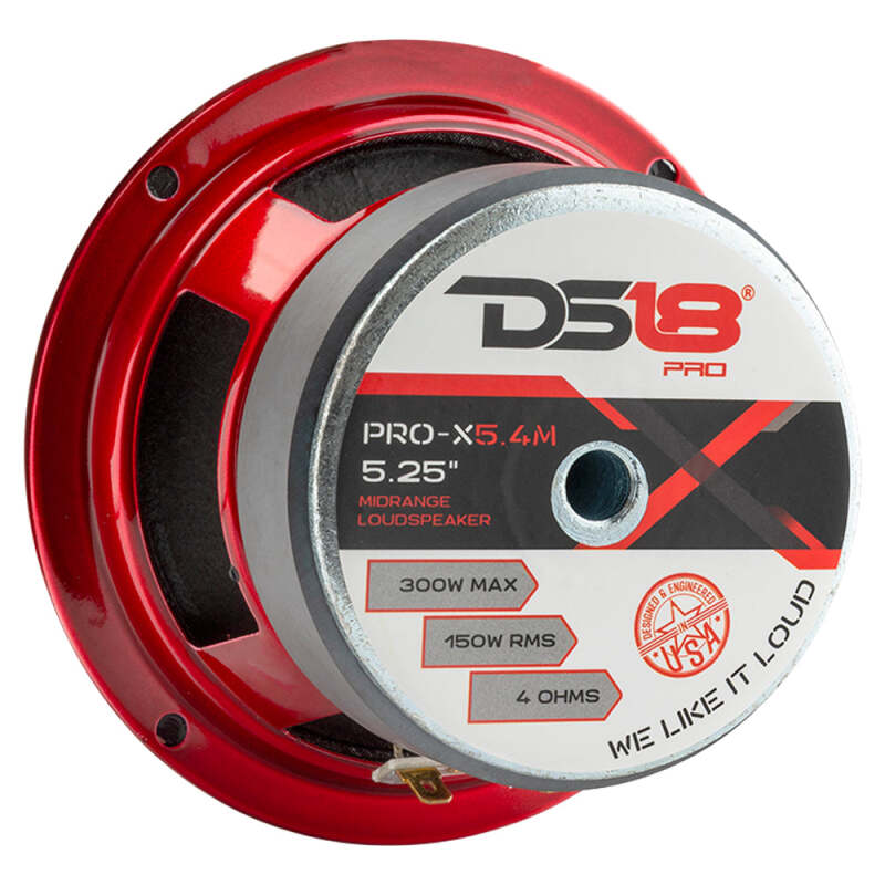 DS18 5.25in 150 Watts RMS 4 ohm Mid-Range Loudspeaker