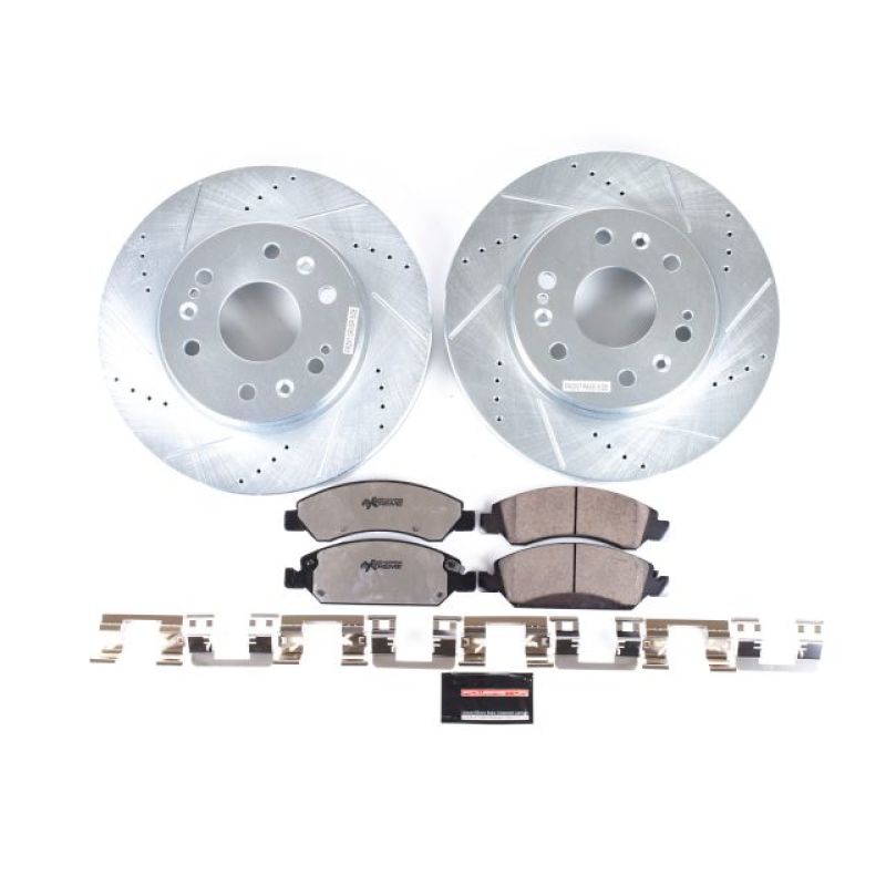 Power Stop 07-18 Chevrolet Silverado 1500 Front Z36 Truck &amp; Tow Brake Kit