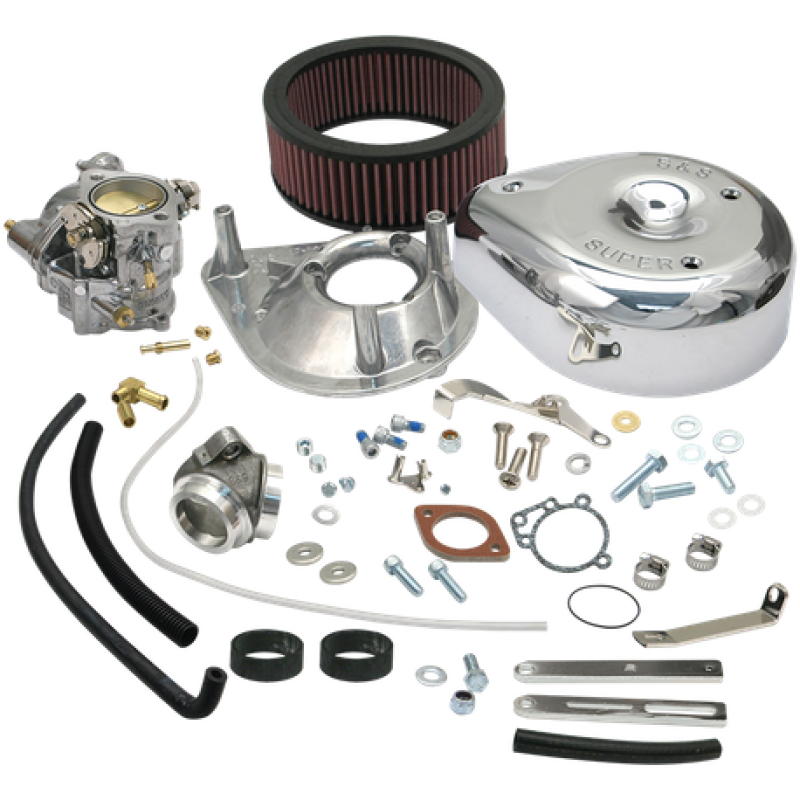 S&amp;S Cycle 79-84 BT Models Super E Carburetor Kit -Standard Tanks