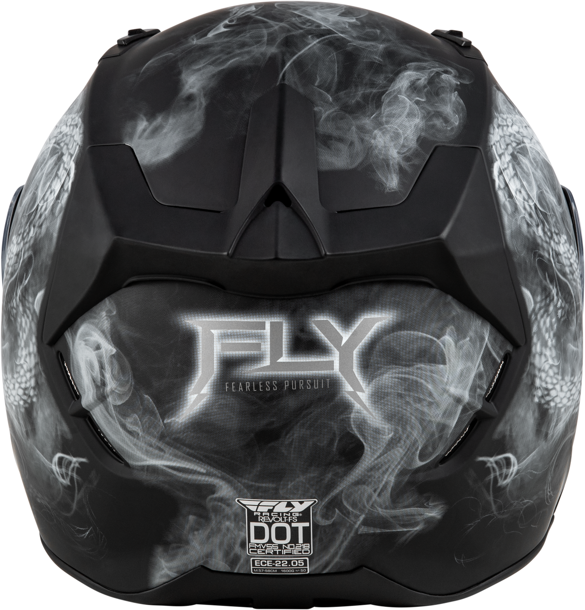 Revolt Coil Helmet Matte Black/White Lg