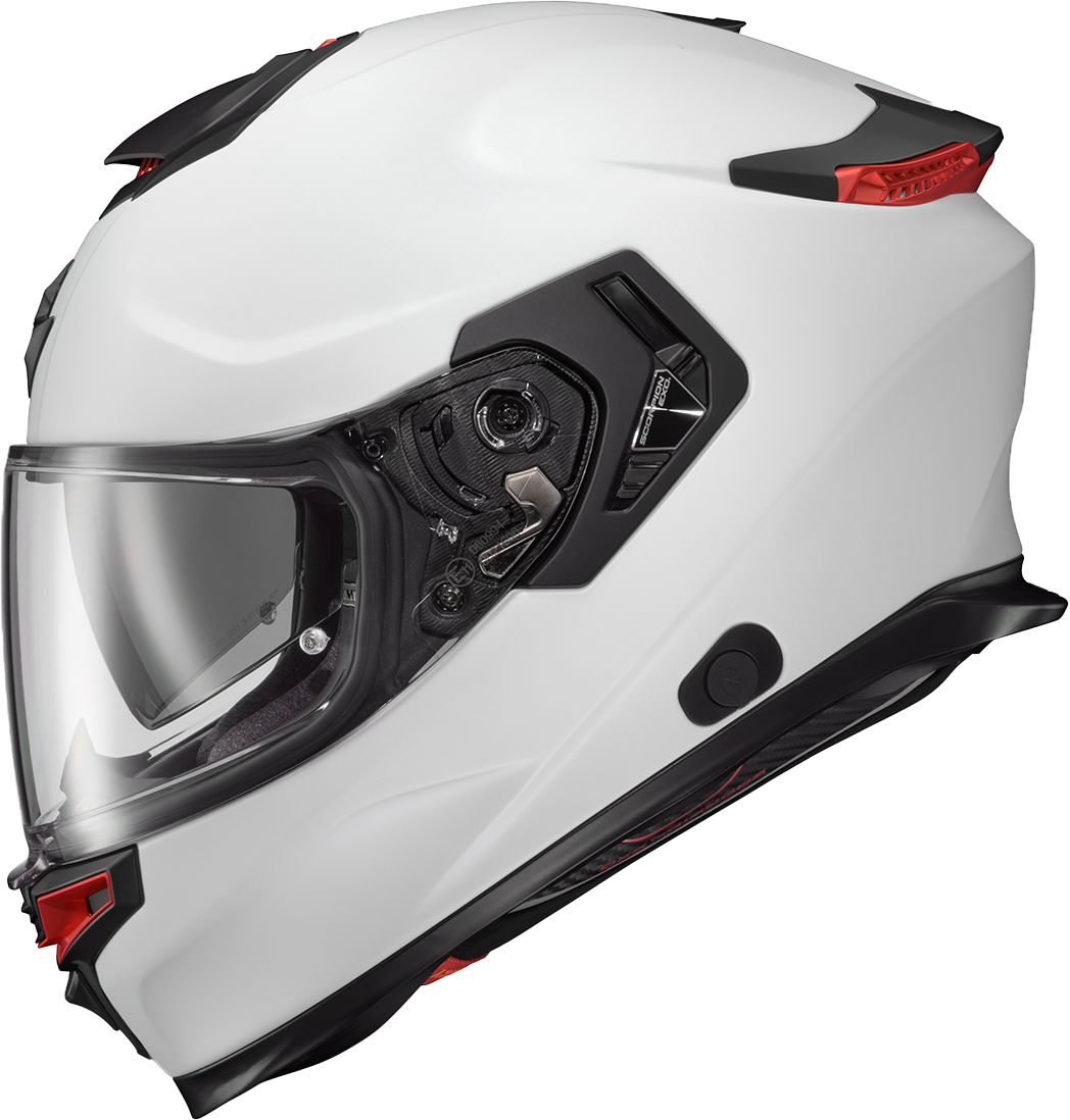 Exo Eclipse Full Face Helmet Matte Pearl White Sm
