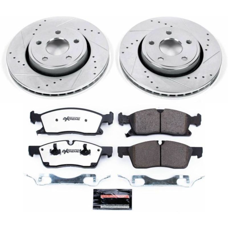Power Stop 11-19 Dodge Durango Front Z36 Truck &amp; Tow Brake Kit