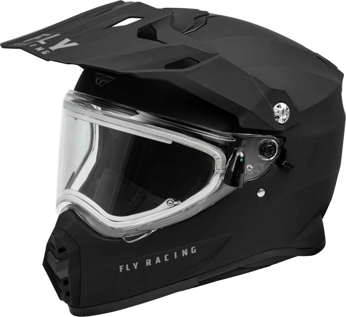 Trekker Cw Solid Helmet Elec Shld Matte Black Xl