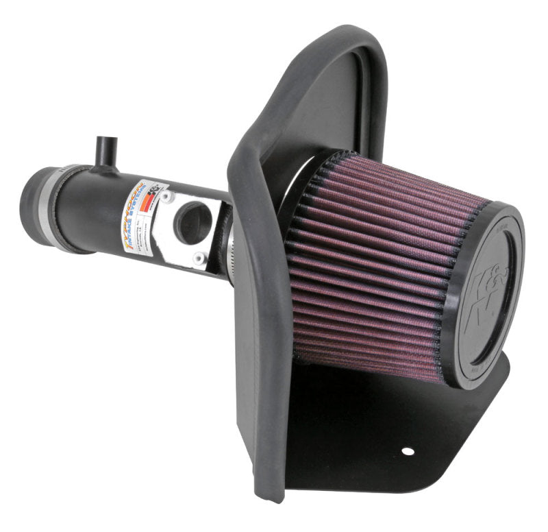 K&amp;N 06-10 Toyota Yaris L4-1.5L Flat Black Typhoon Short Ram Intake