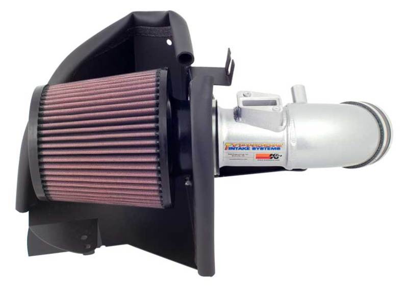 K&amp;N 06-09 Civic 1.8L Silver Typhoon Short Ram Intake
