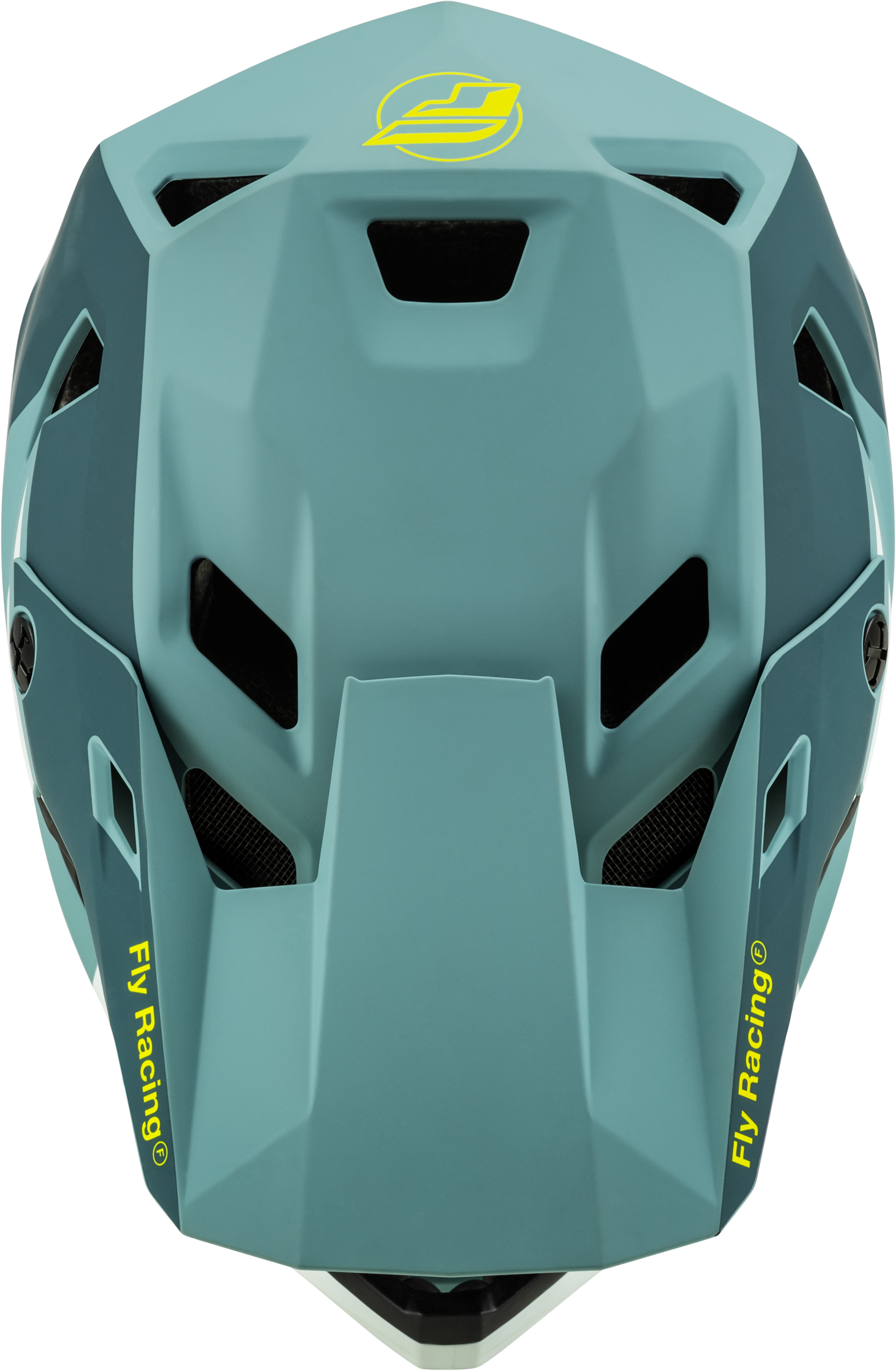 Rayce Bicycle Helmet Matte Blue Stone/Hi Vis Sm