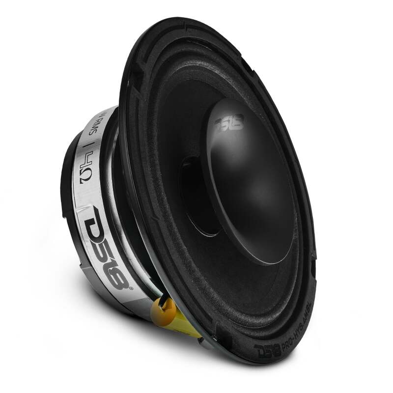 DS18 6.5in 150 Watts RMS 4 ohm Mid-Range Loudspeaker Shallow Grill Included
