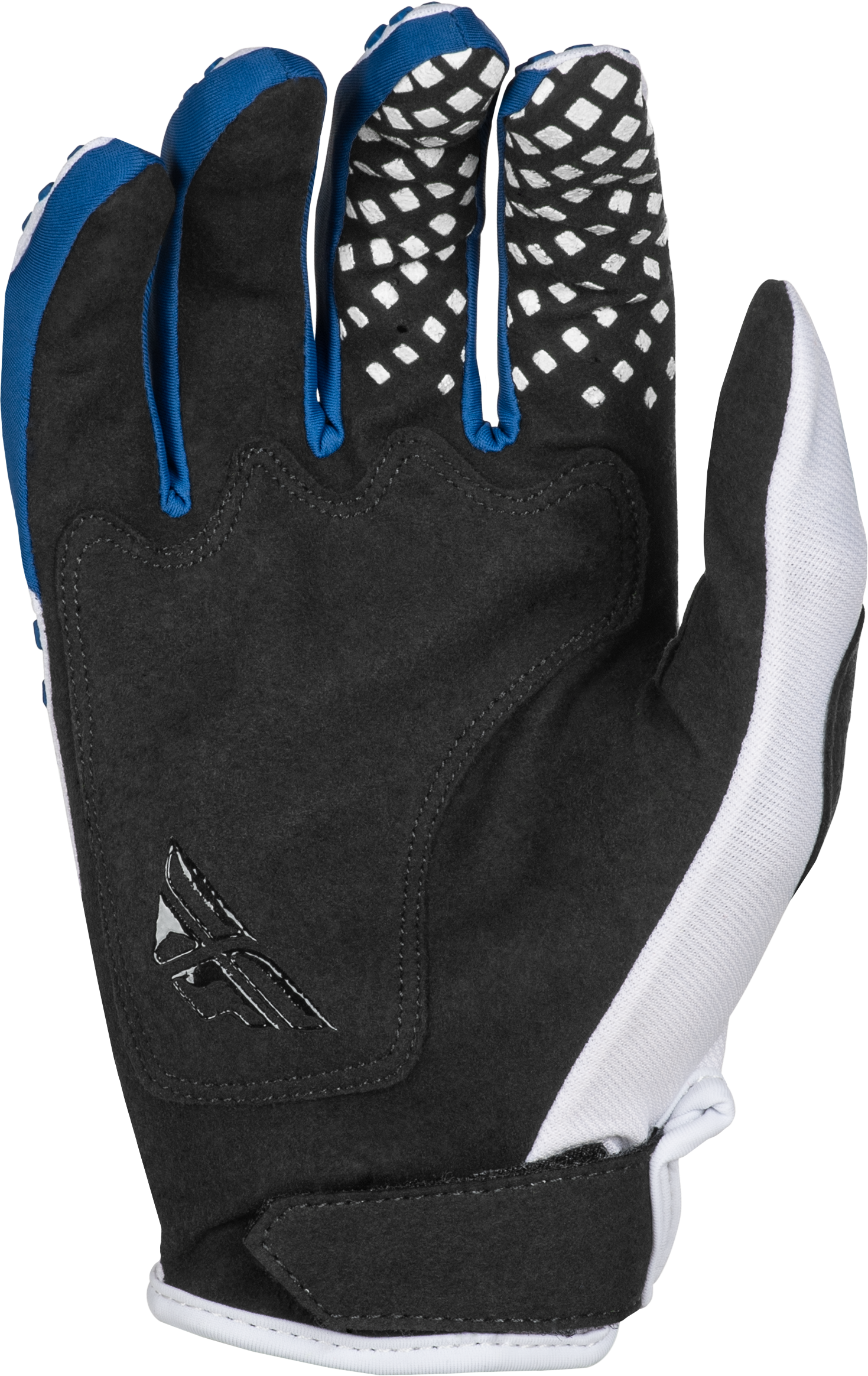 Youth Kinetic Center Gloves White/Navy Ys