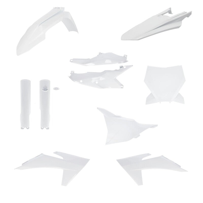 Acerbis 23-24 KTM 125-450 SX/SX-F/XC/XC-F Plastic Kit - White