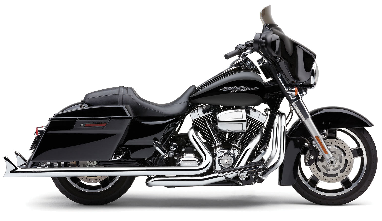 Fishtail Speedster Duals Chrome Flh/Flt 10 16
