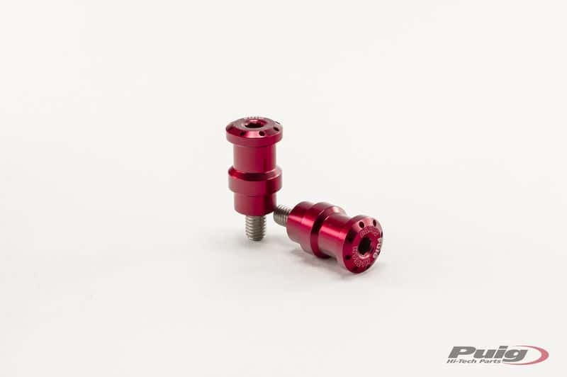 Swingarm Spools Hi Tech 8mm Red 2/Pk