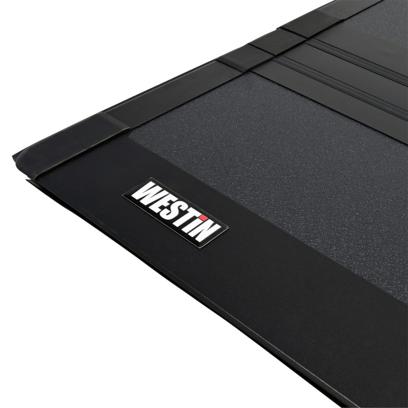 Westin 19-23 Ram 1500 (No RamBox) 6ft. 4in. Bed Hard Tri-Fold Tonneau Cover - Black