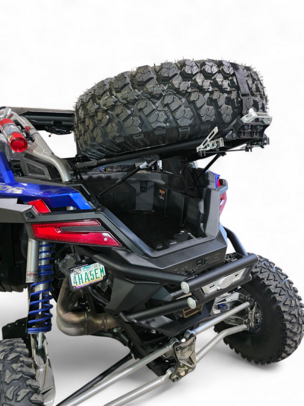 Elektric Offroad 2022+ Polaris RZR Pro R Amp Rear Tire Rack Bumper Combo