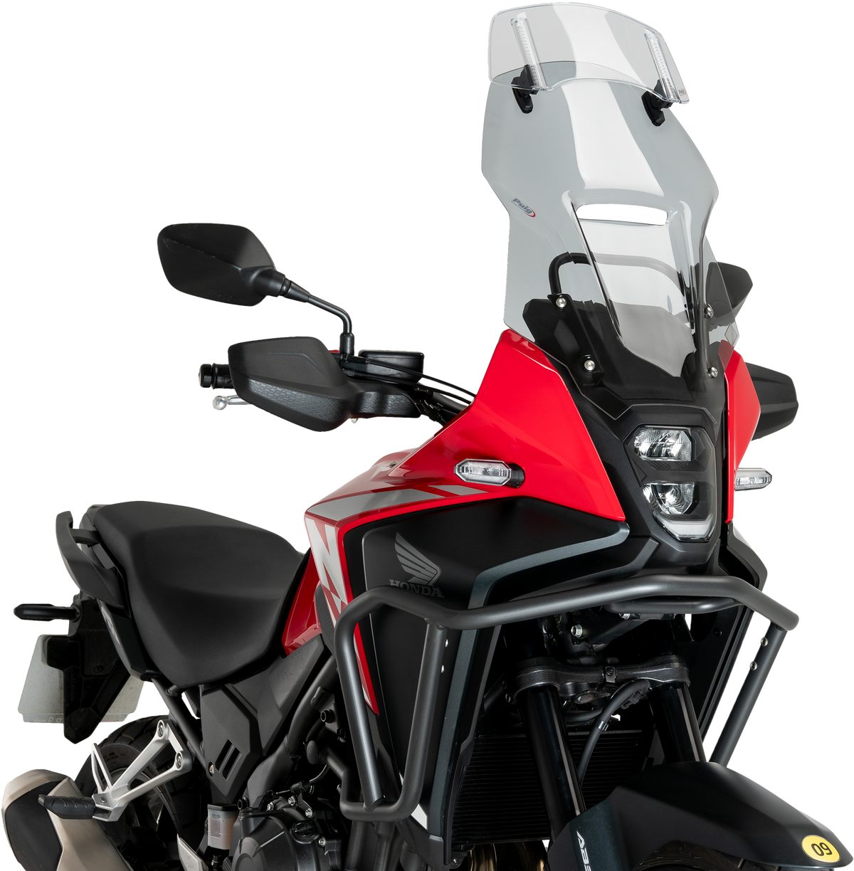 Multi Adjustable Visor 2.0 Fixed Screw Smoke 300x130mm