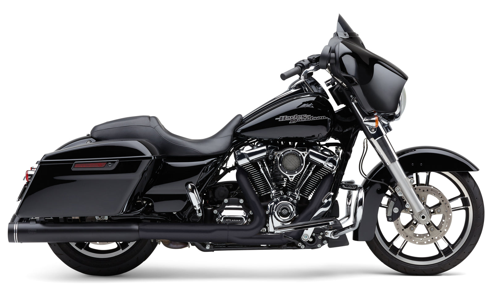 4" Groove Tip Slip On Black Flh/Flt 17 22