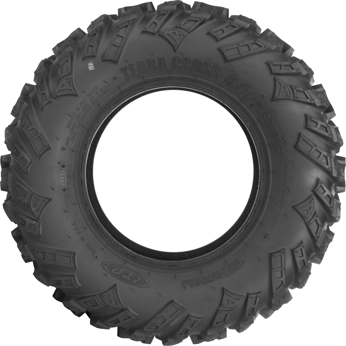Tire Terra  Cross Front 25x8r12 Lr340lbs Radial