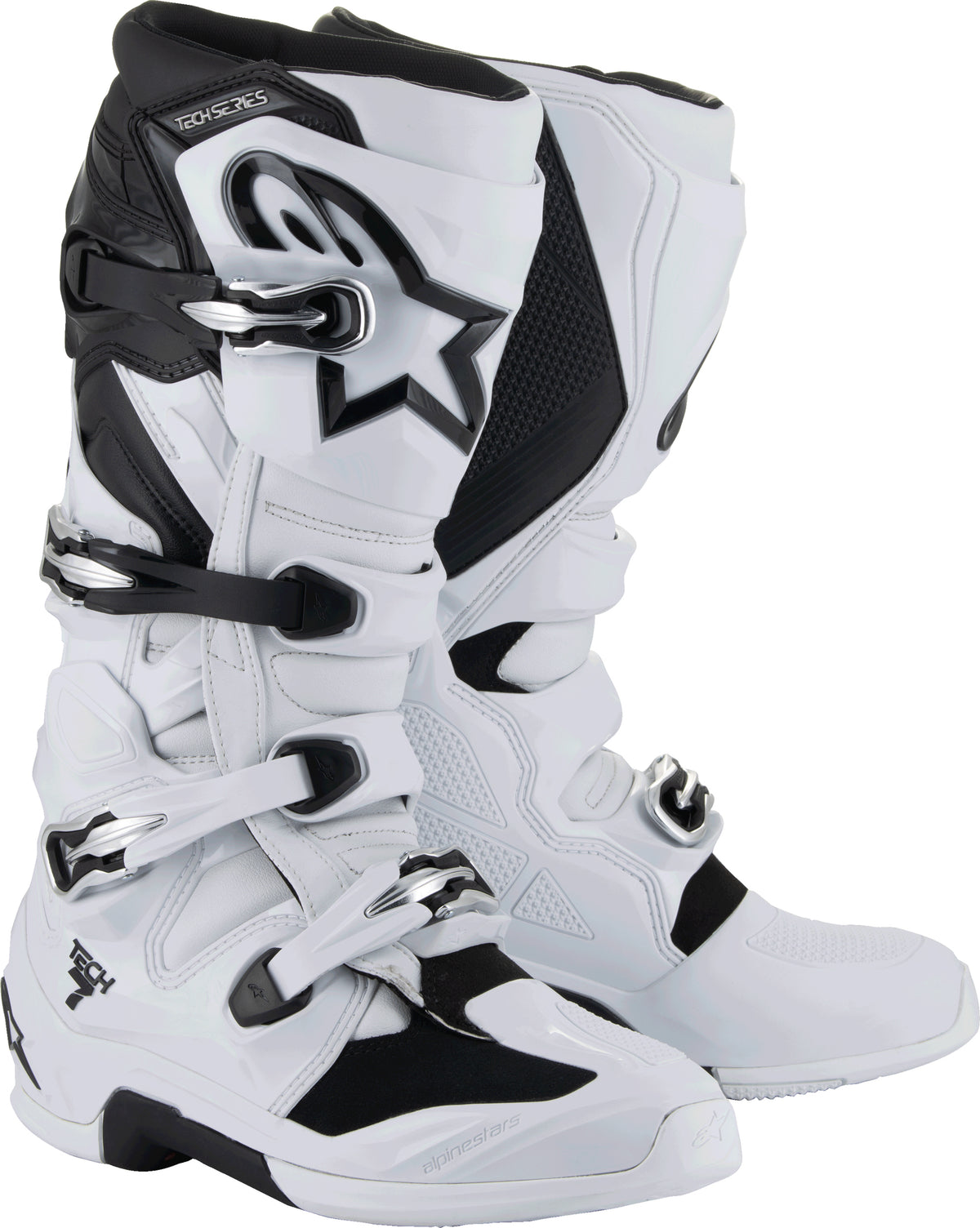 Tech 7 Boots White/Black 12