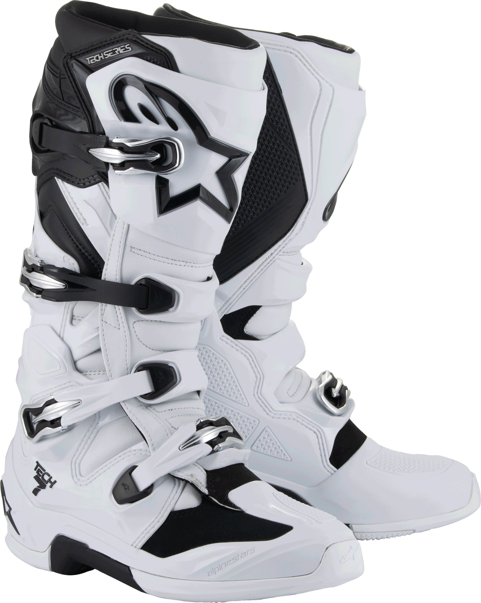 Tech 7 Boots White/Black 12