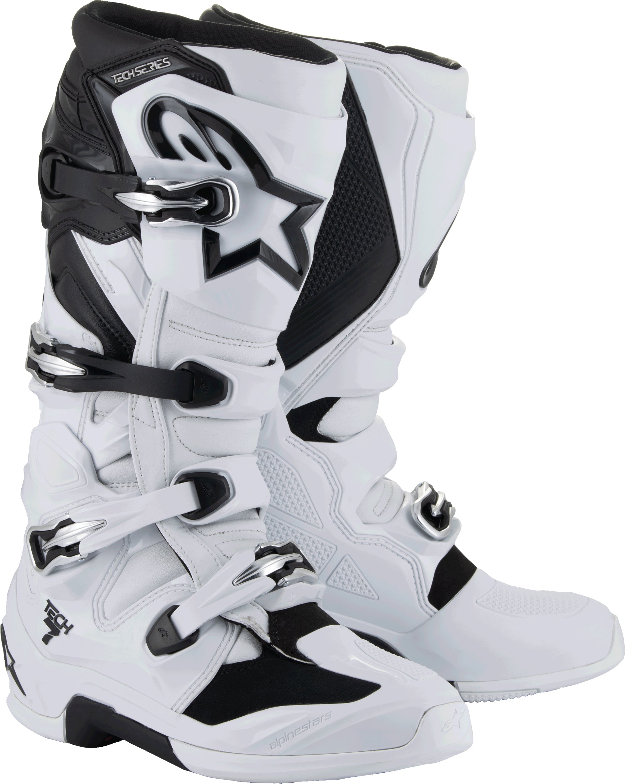 Tech 7 Boots White/Black 12