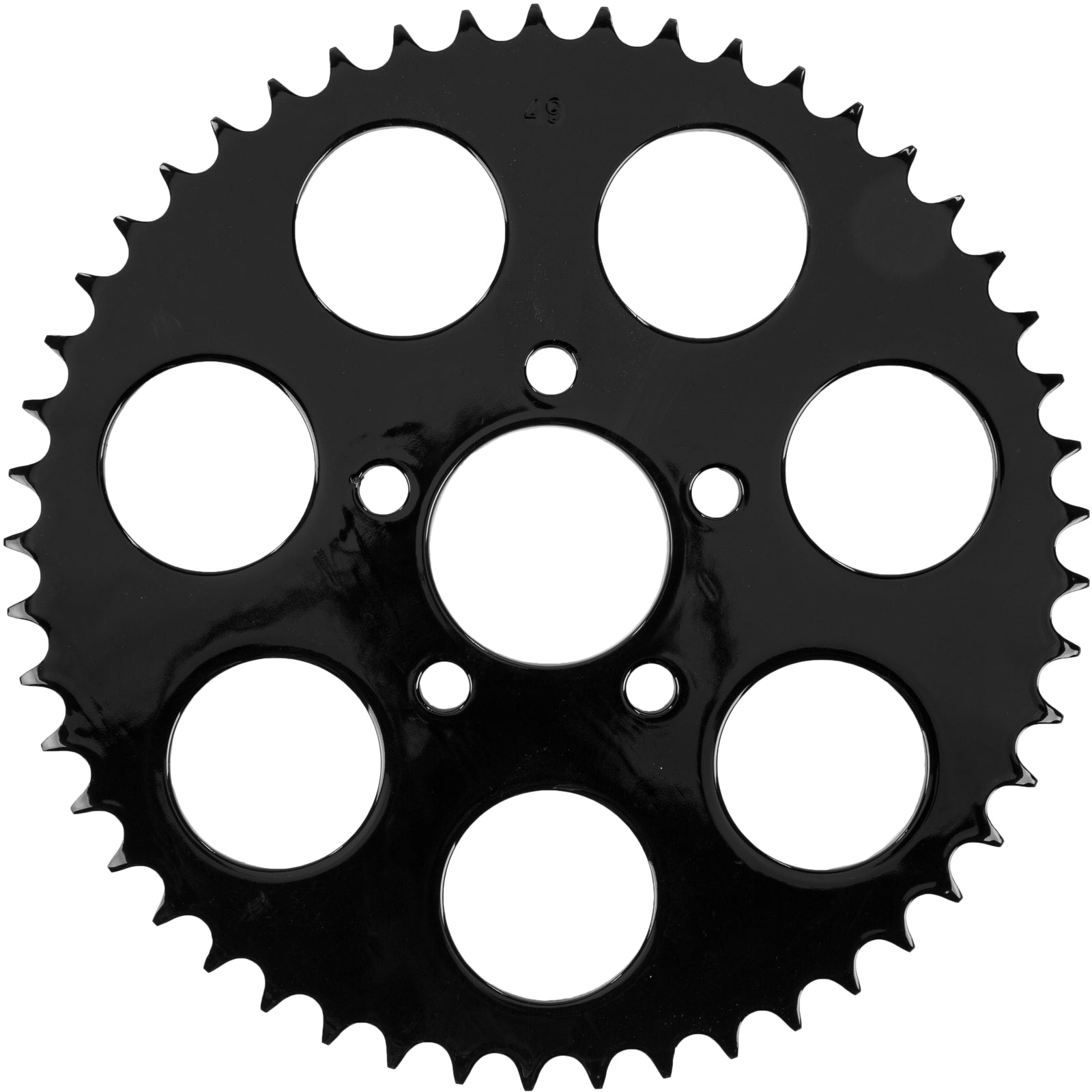 Gloss Black Rear Sprocket 49t Big Twin 00 13