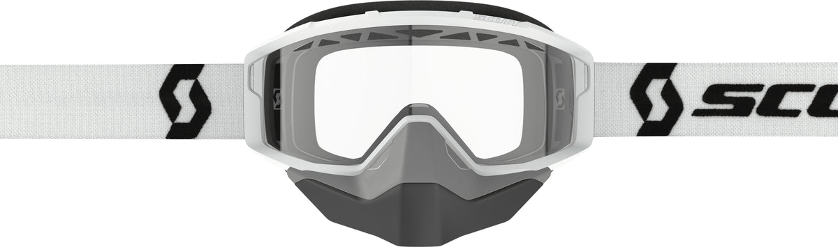 Primal Snowcross Goggle White Clear Lens