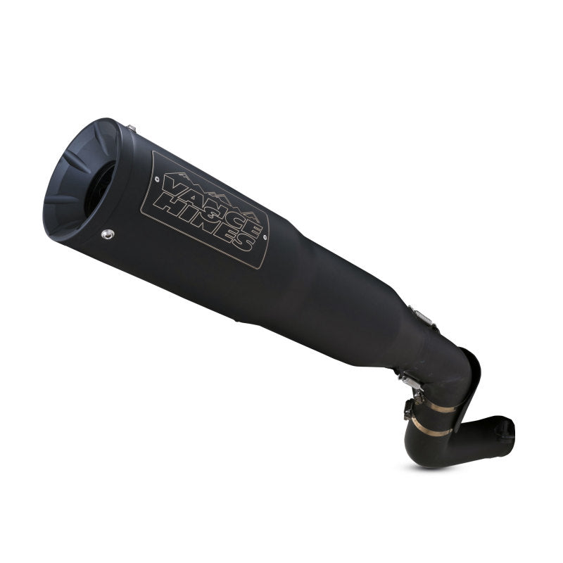 Vance &amp; Hines HD 21-22 Pan America Hi-Output 450 S/O Black Slip-On Exhaust