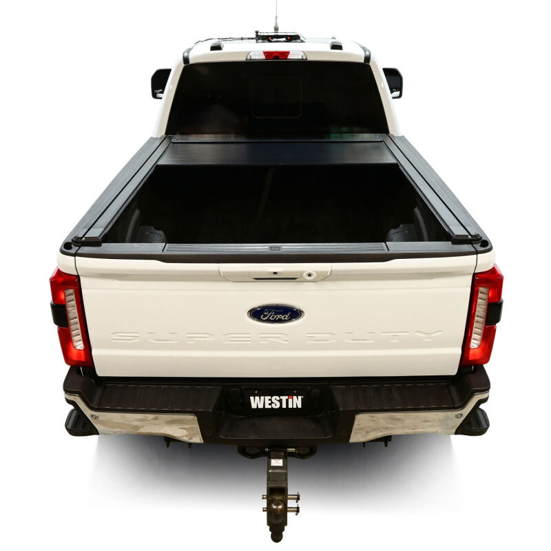Westin 17-26 Ford F-250/F-350/F-450/F-550 SD 6ft 10in Bed Manual Retractable Tonneau Cover - Black
