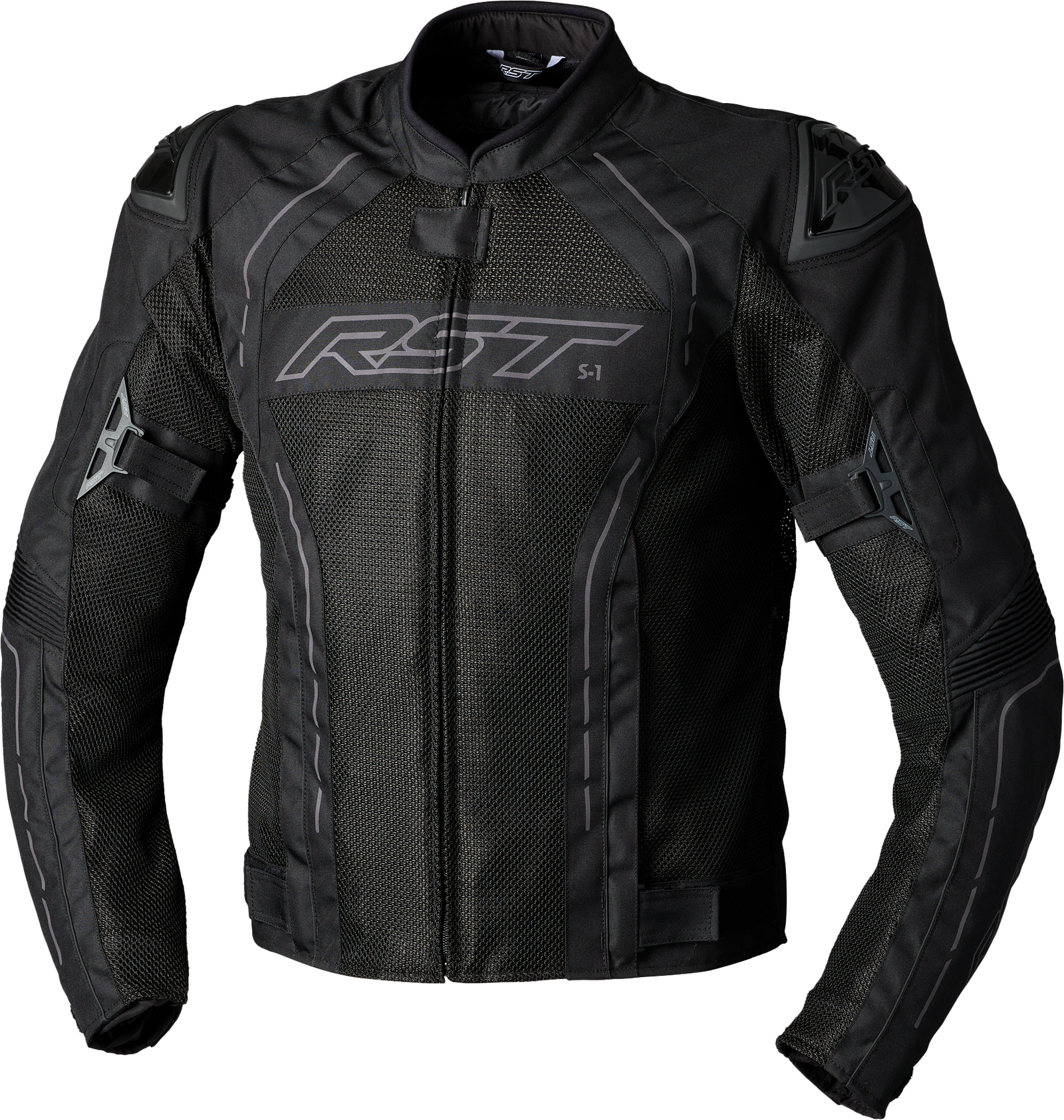 S1 Mesh Ce Jacket Black/Black  Textile 5xl