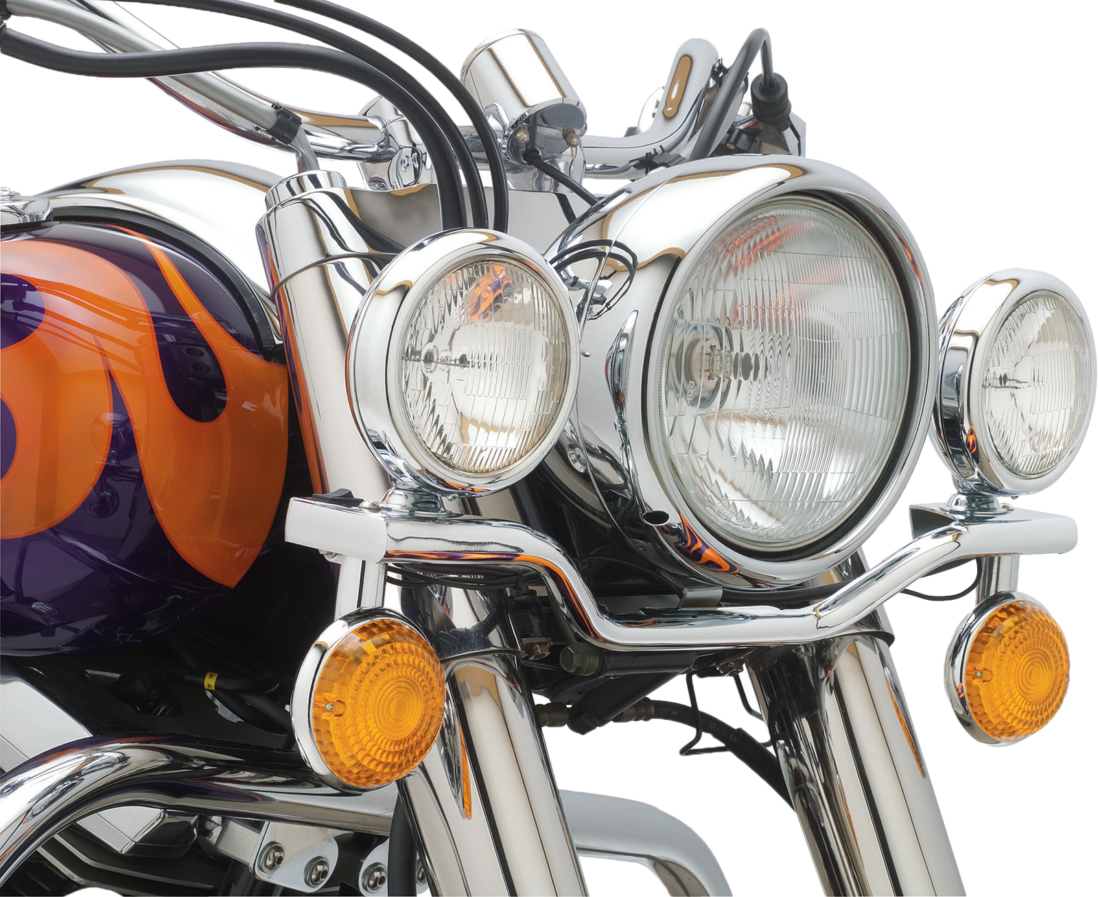 Light Bar Chrome Yam V Star 1100 Classic 99 09