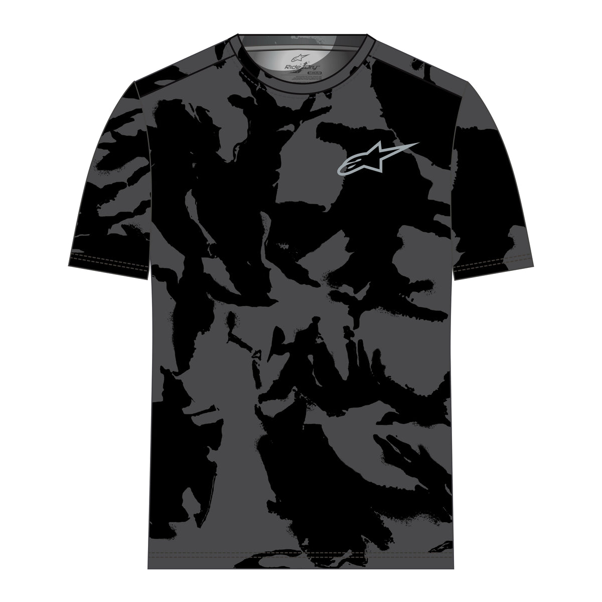 Camo Performance Ss Tee Black/Camo 2x