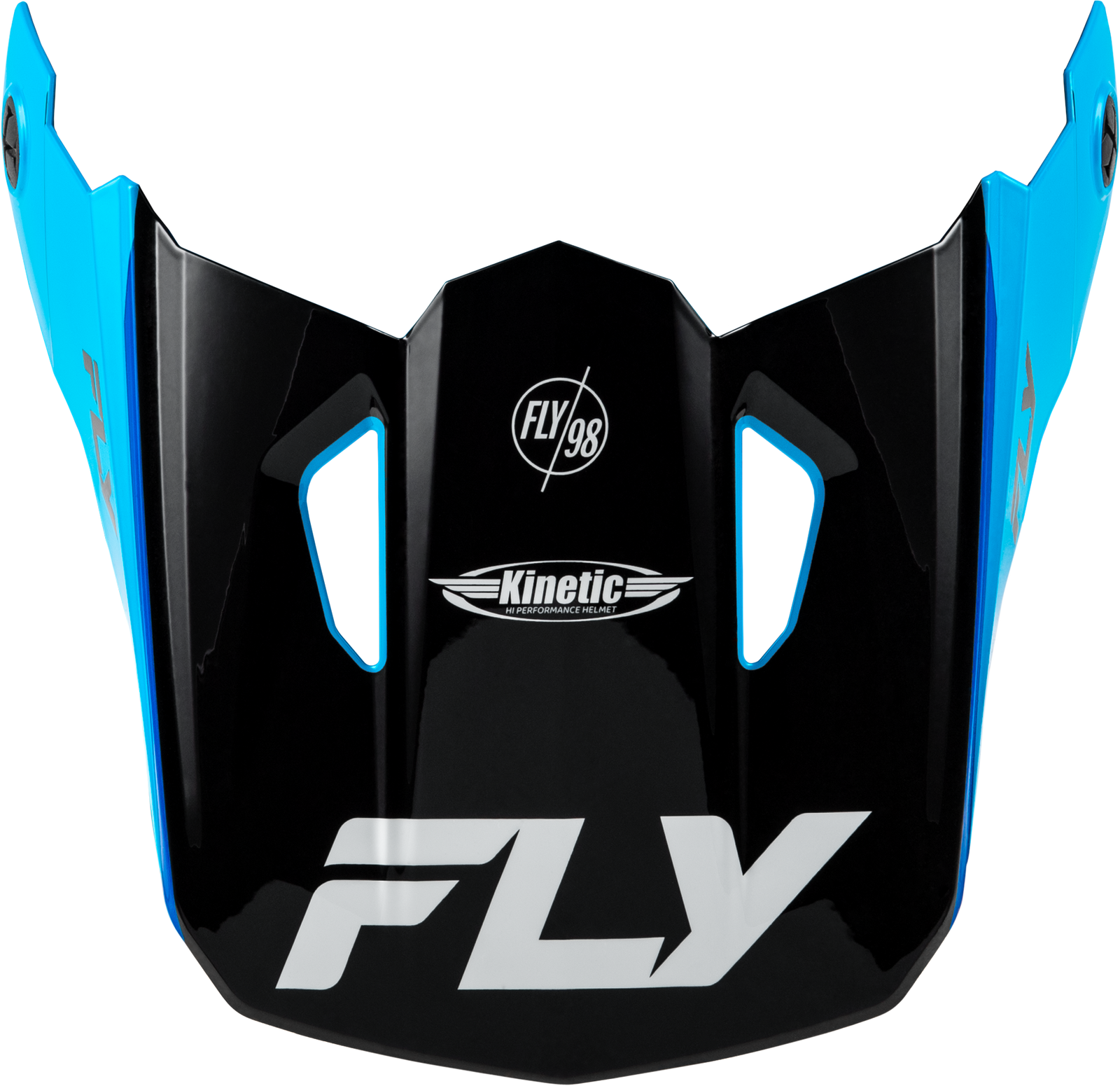 Kinetic Rally Helmet Visor Blue/Black/White Xl/2x