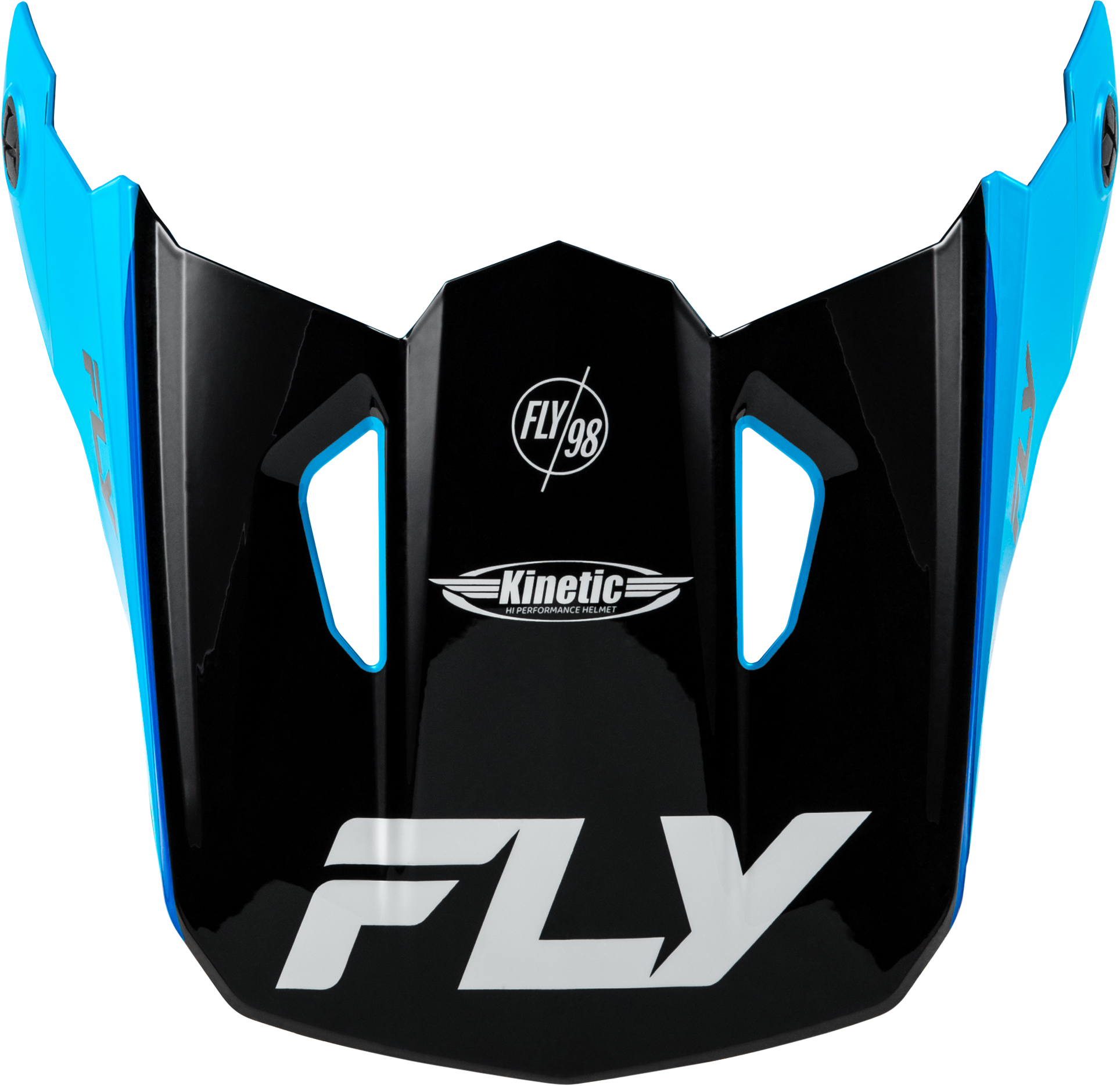 Kinetic Rally Helmet Visor Blue/Black/White Xl/2x