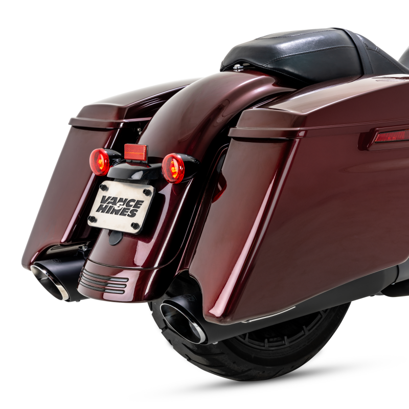 Vance &amp; Hines 17-23 Harley-Davidson Touring/CVO Touring/Trike Twin Slash Round Slip-ons
