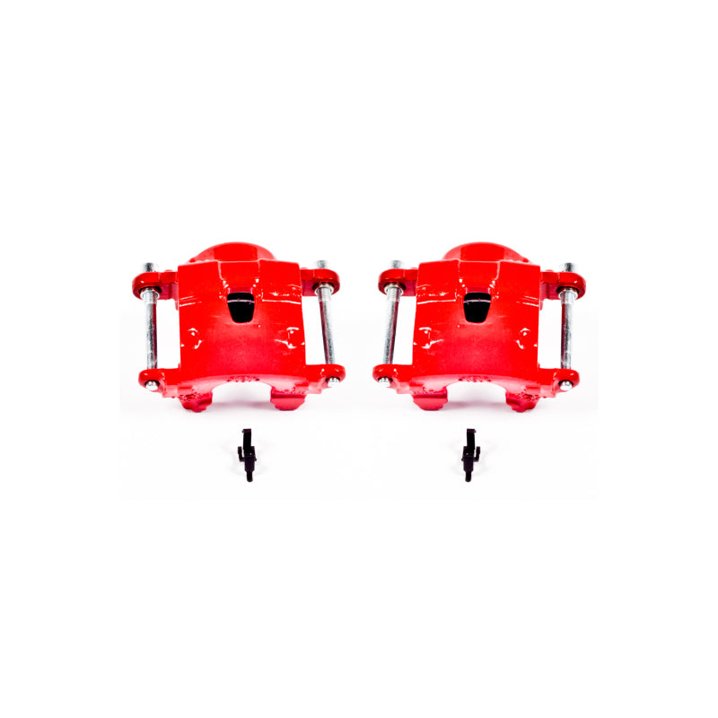 Power Stop 78-85 Avanti II Front Red Calipers w/o Brackets - Pair