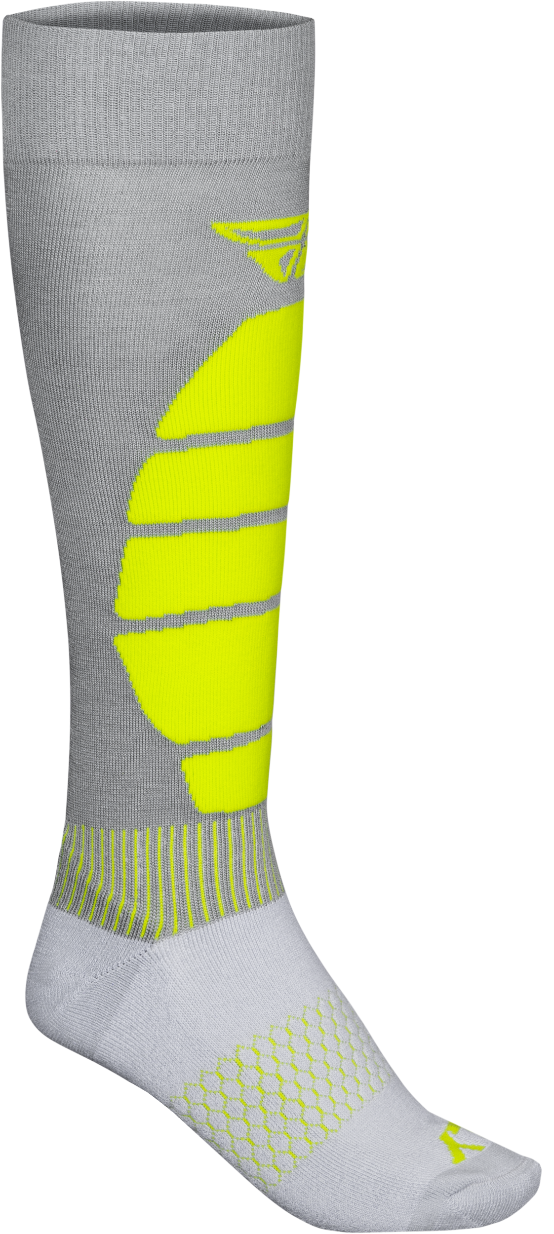 Snow Performance Coolmax Sock Grey/Hi Vis Lg/Xl