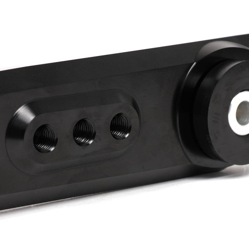 BLOX Racing V2 Billet Rear Lower Control Arms Poly Bushings 96-00 Honda Civic - Black