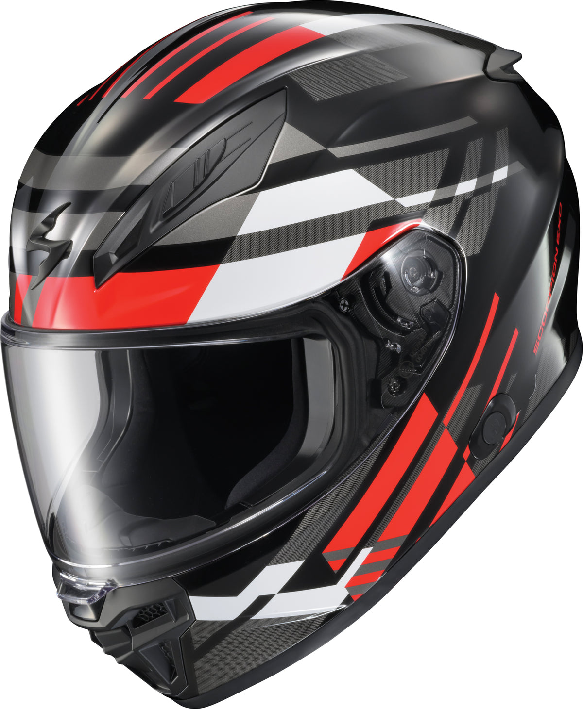 Exo R430 Full Face Helmet Paradox Red Md