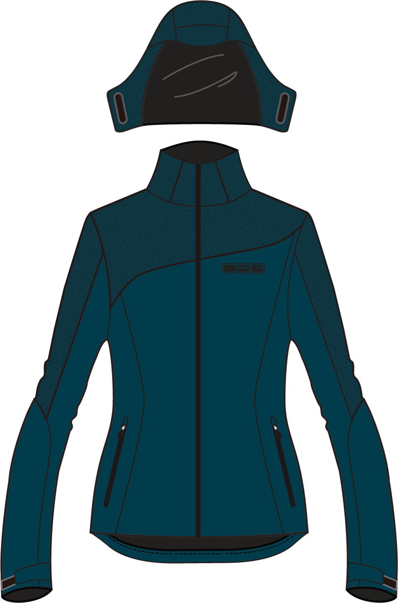 Malea Softshell Jacket Navy Heather Sm