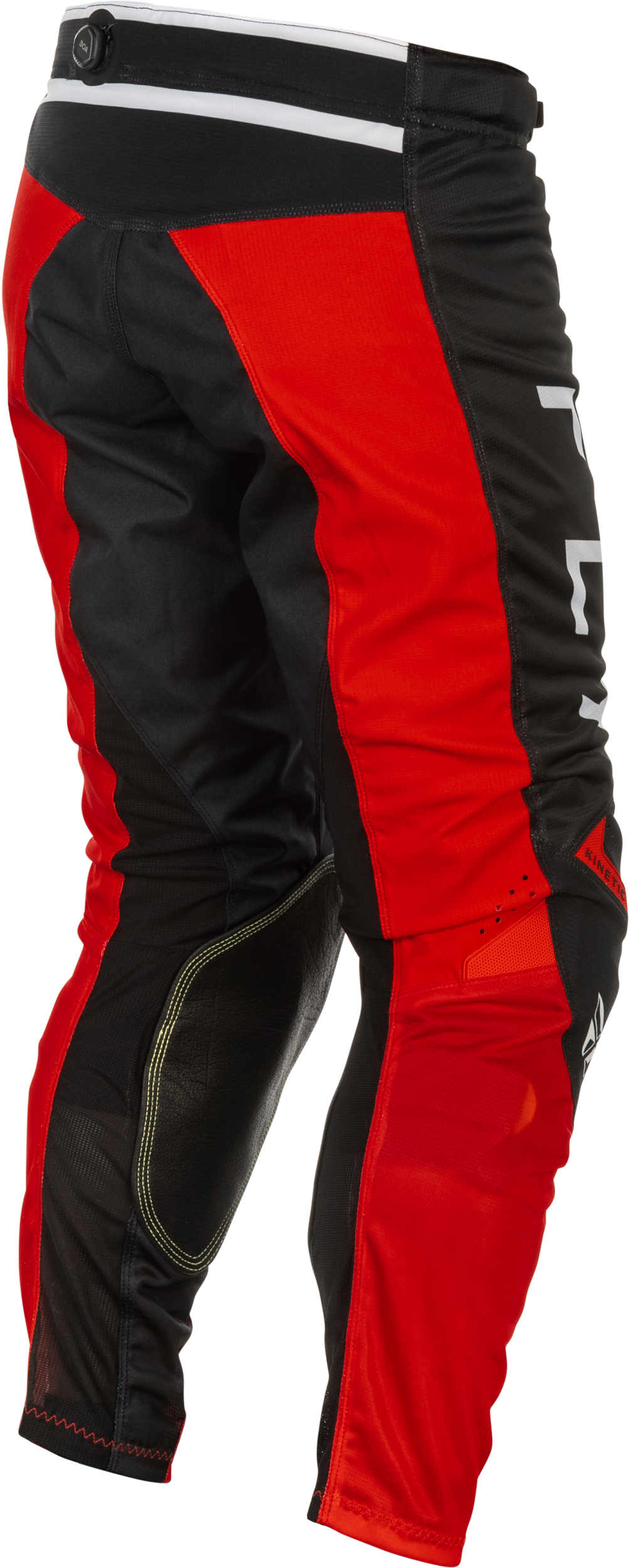Kinetic Mesh Center Pants Black/White/Red Sz 34