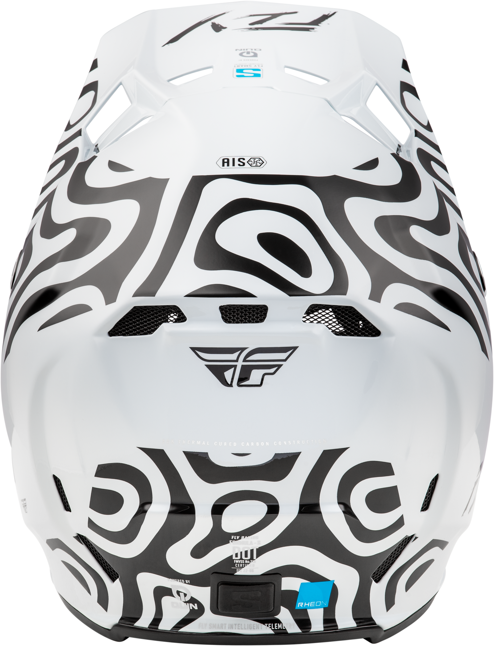 Formula S Carbon Abyss Helmet White/Black Lg