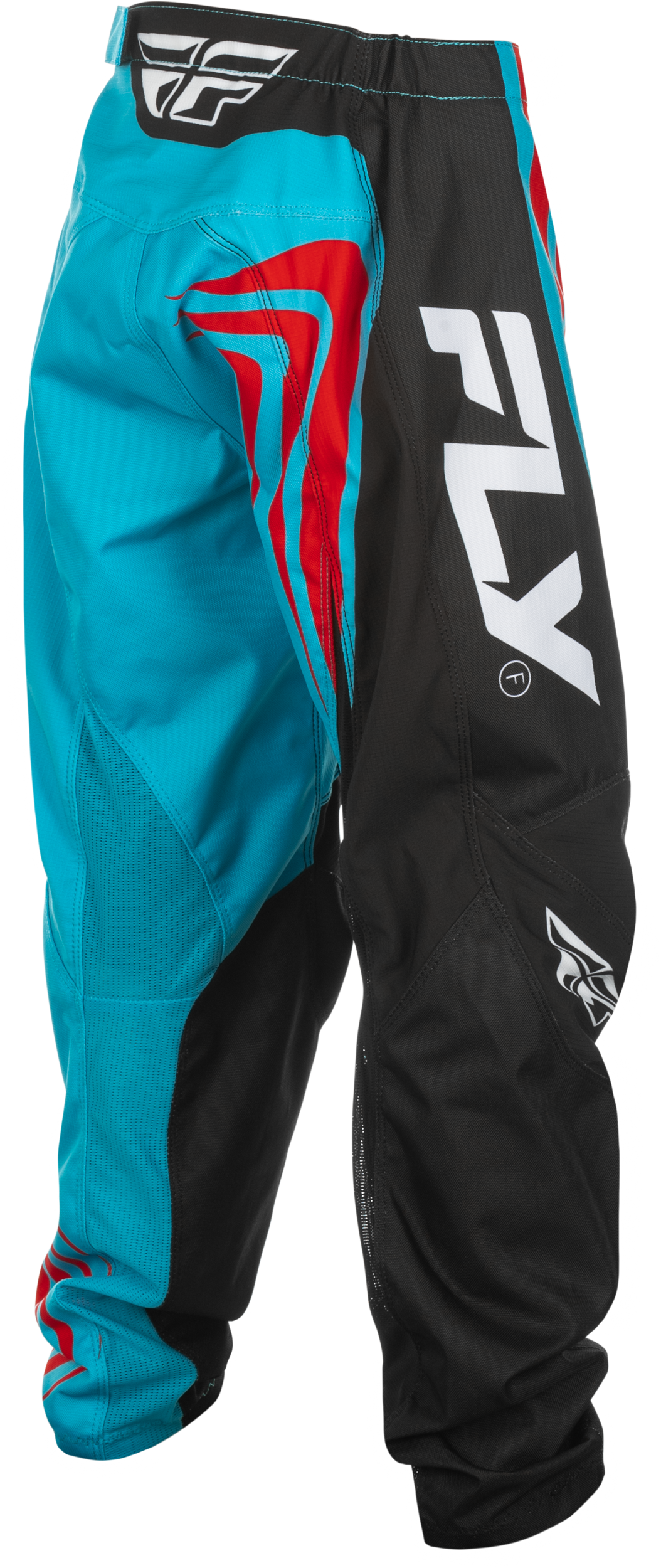 Youth F 16 Pants Ca/Ny Cyan/Black/Red Sz 24
