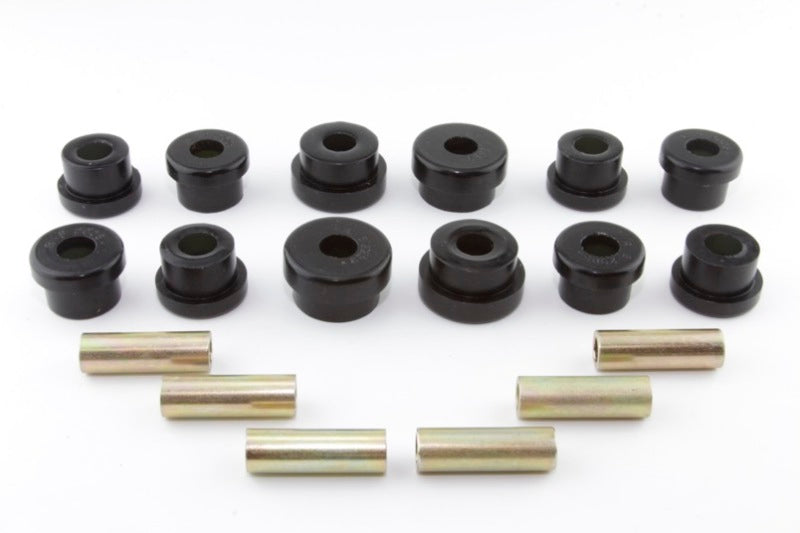 Whiteline Plus 88-00 Honda Civic / 88-9/95 CRX Rear Control Arm - Lower Inner &amp; Outer Bushing Kit
