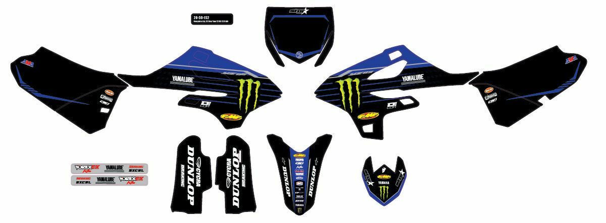Complete Kit 22 Star Yam White Bg