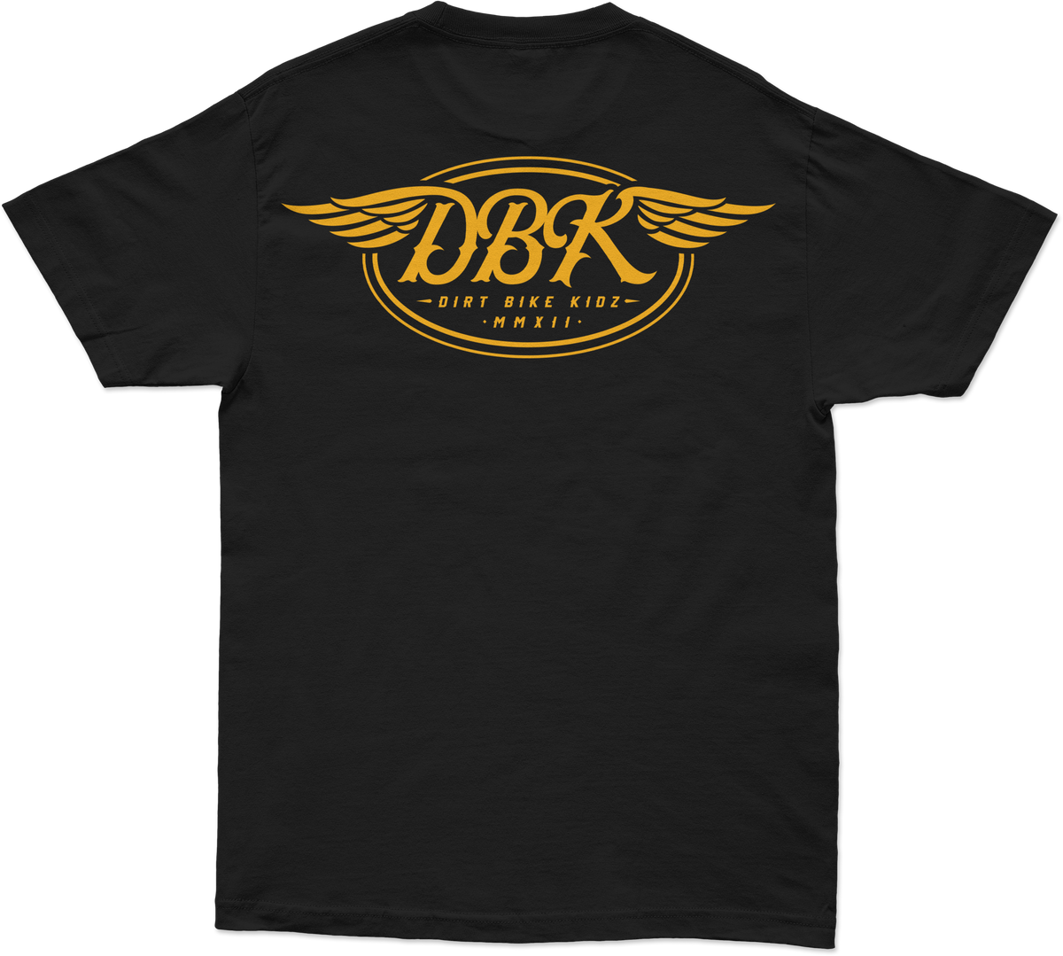 Goldwings Tee Black Lg