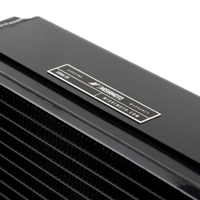 Mishimoto Universal Drag Race Performance Aluminum Radiator - Black