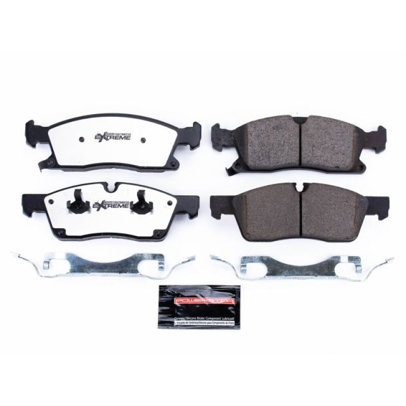 Power Stop 11-16 Dodge Durango Front Z36 Truck &amp; Tow Brake Pads w/Hardware