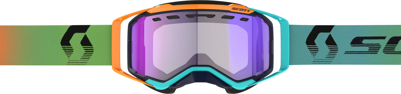 Prospect Snwcrss Ls Goggle Blue/Orange Blue Chrome
