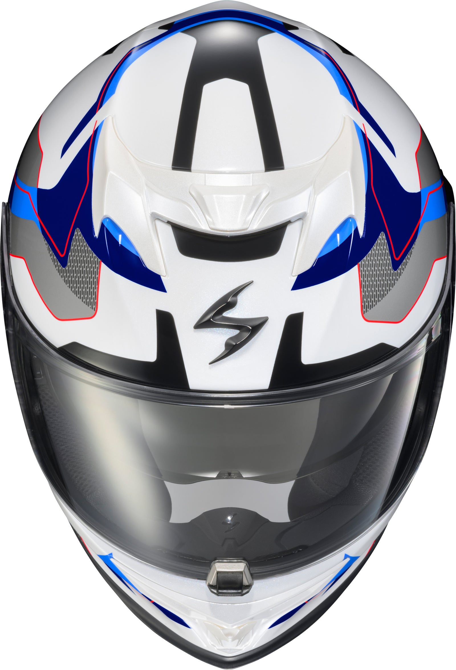 Exo T520 Full Face Helmet Zuse White/Blue Md