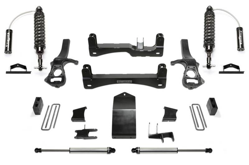 Fabtech 19-20 GM C/K1500 P/U w/Trail Boss/At4 Pkg 4in Perf Sys w/Dl 2.5 Resi &amp; 2.25