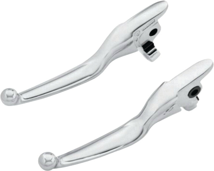 Smooth Lever Set Chrome Flt 17 20 Except Tri Glide